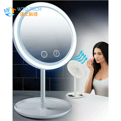 Makeup Led Mirror Fan