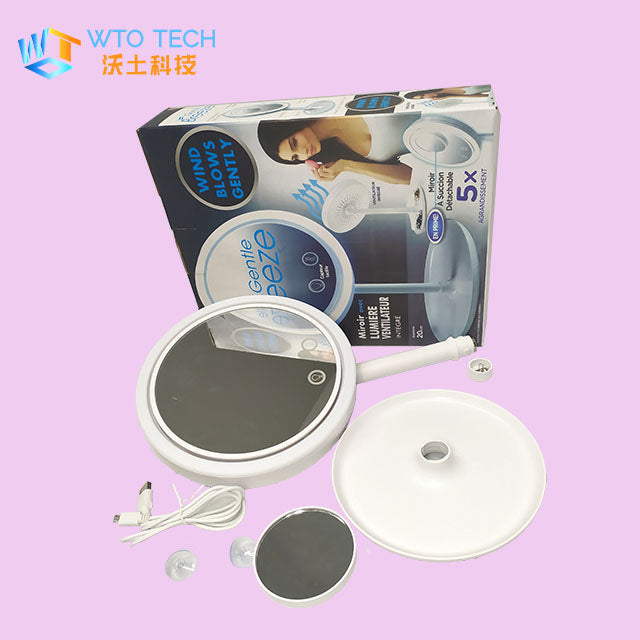 Makeup Led Mirror Fan