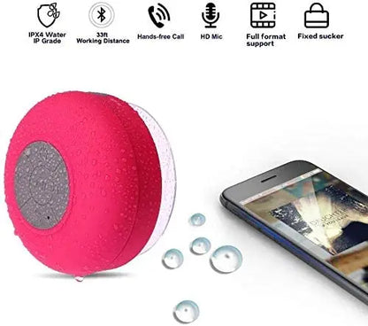 Waterproof Bluetooth Bathroom Speaker